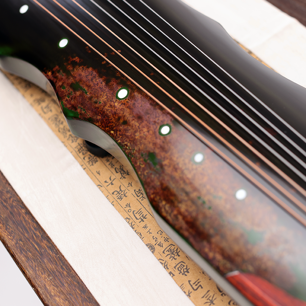 Raw Lacquer Guqin, "Fuxi" Style