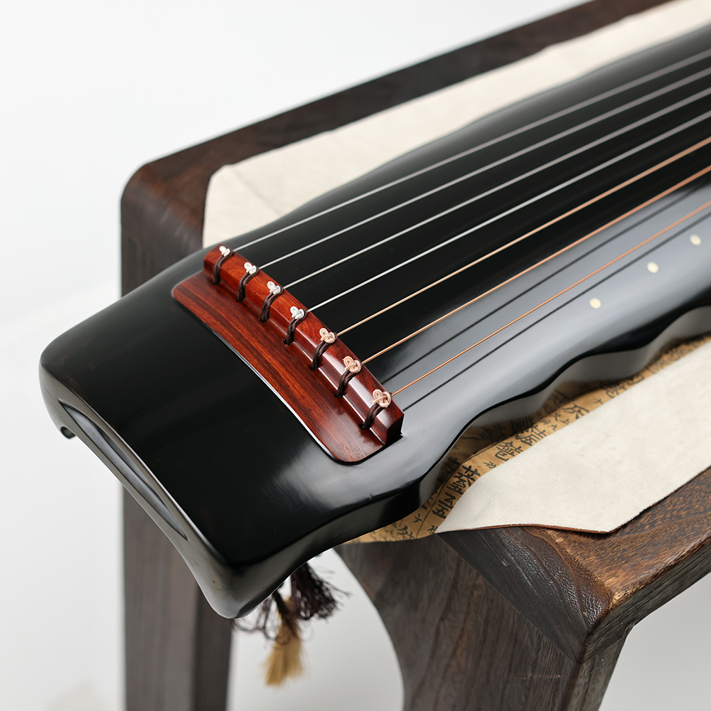 Raw Lacquer Guqin, "Luoxia" Style