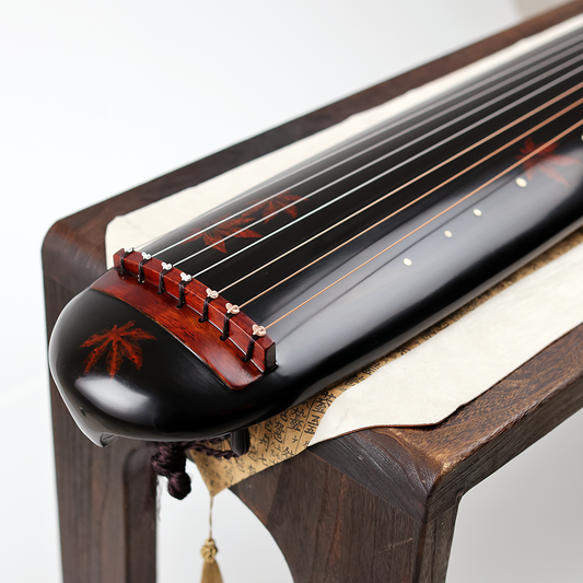 Raw Lacquer Guqin, "Hundun" Style