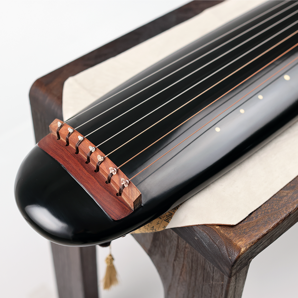 Raw Lacquer Guqin, "Hundun" Style