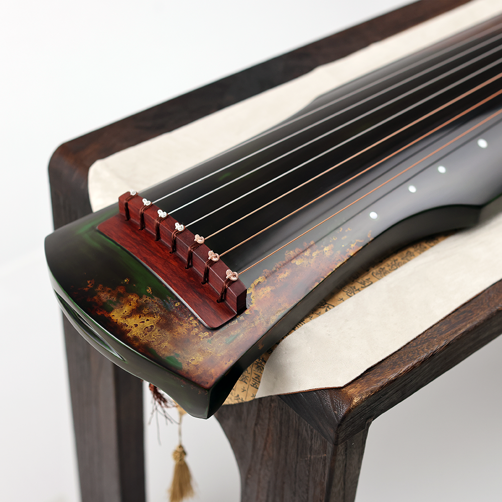 Raw Lacquer Guqin, "Fuxi" Style