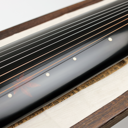 Raw Lacquer Guqin, "Hundun" Style