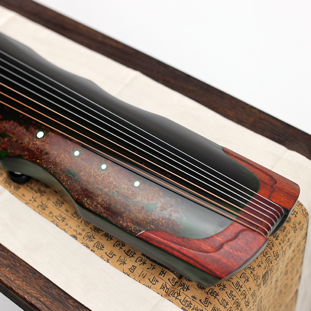 Raw Lacquer Guqin, "Fuxi" Style