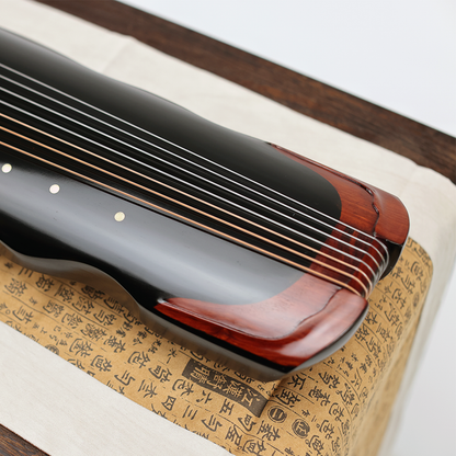 Raw Lacquer Guqin, "Luoxia" Style